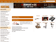 Tablet Screenshot of bearhunting.com